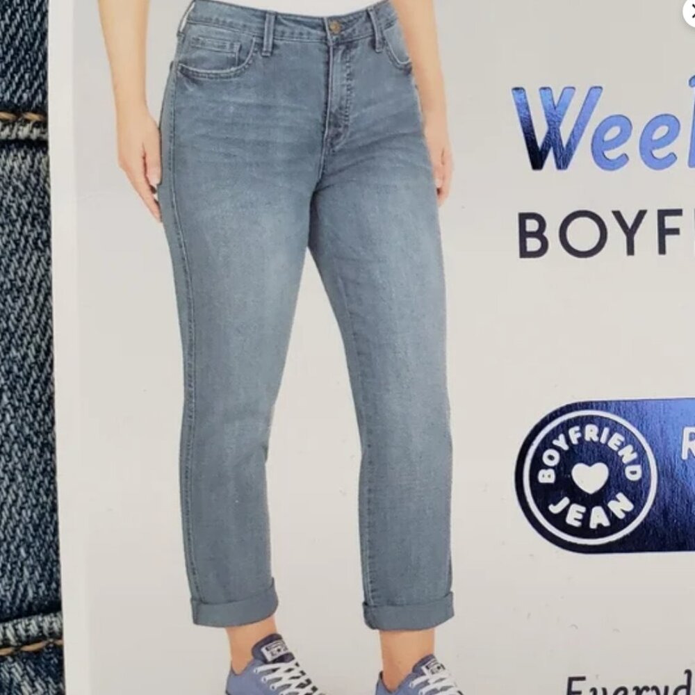 Seven7 Weekend Easy Fit Boyfriend Jeans Size 12